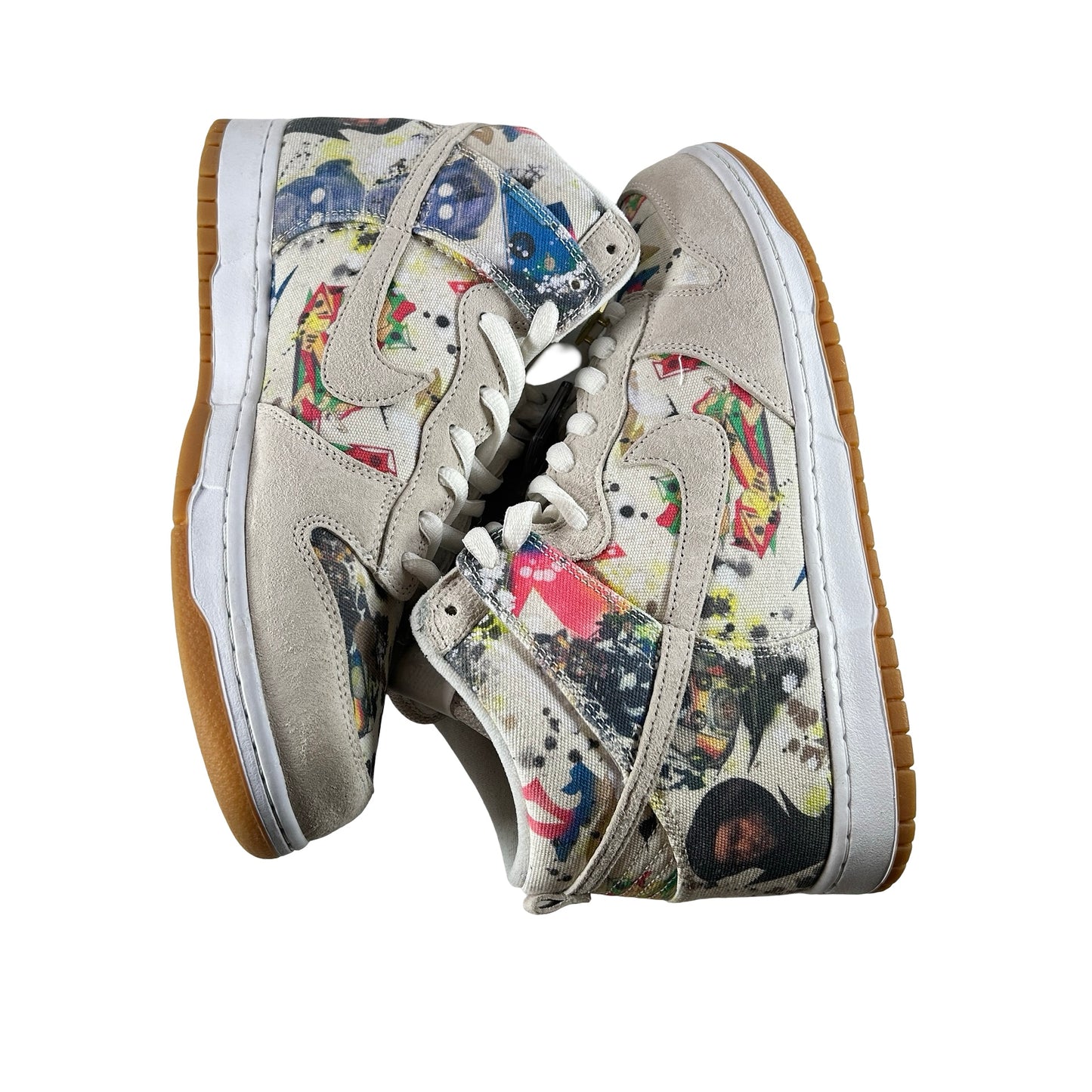 FD8779 100 Nike SB Dunk High Supreme Rammellzee [USED] - 12 M (Used)