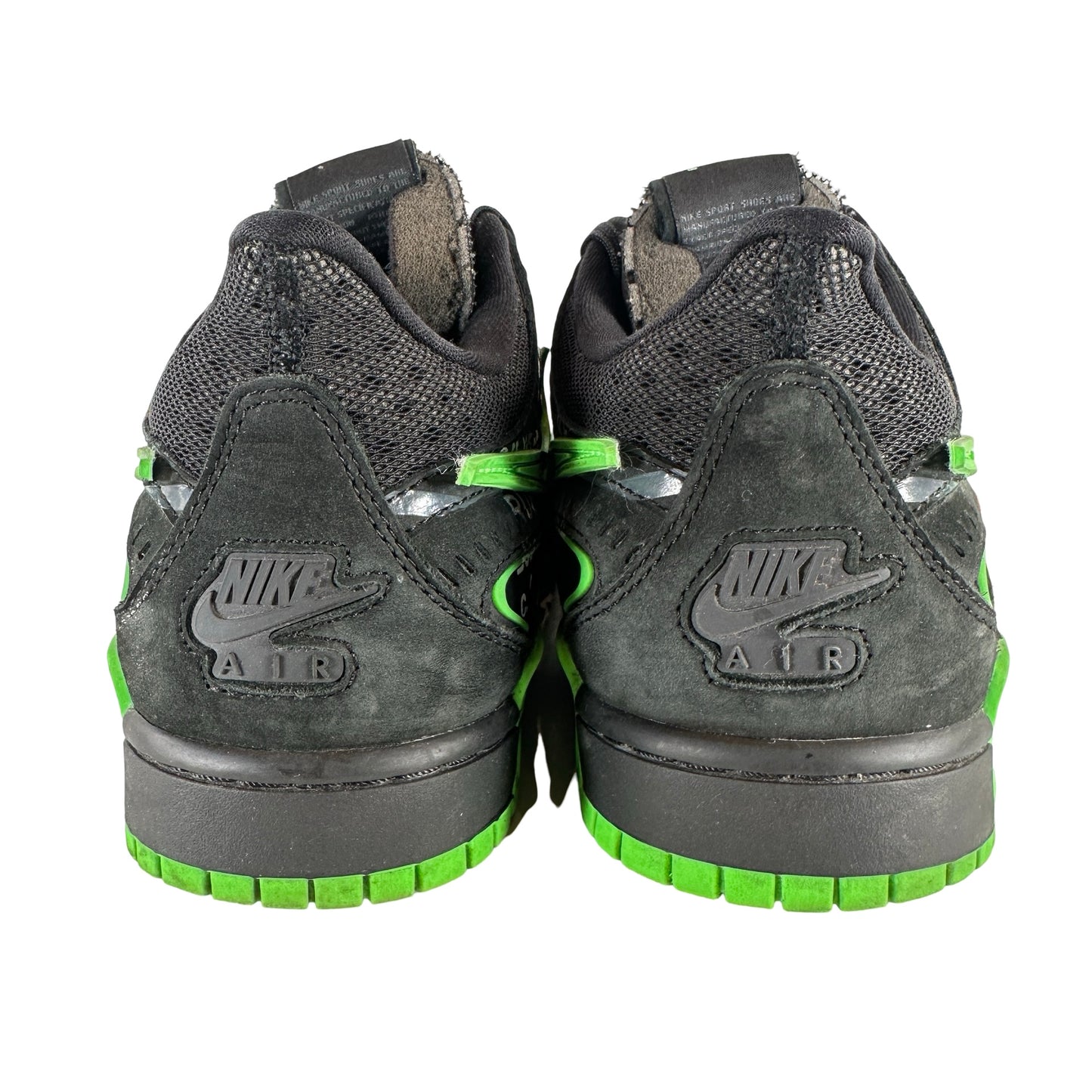 CU6015 001 Nike Air Rubber Dunk Off-White Green Strike [USED] - 12 M (Used2)