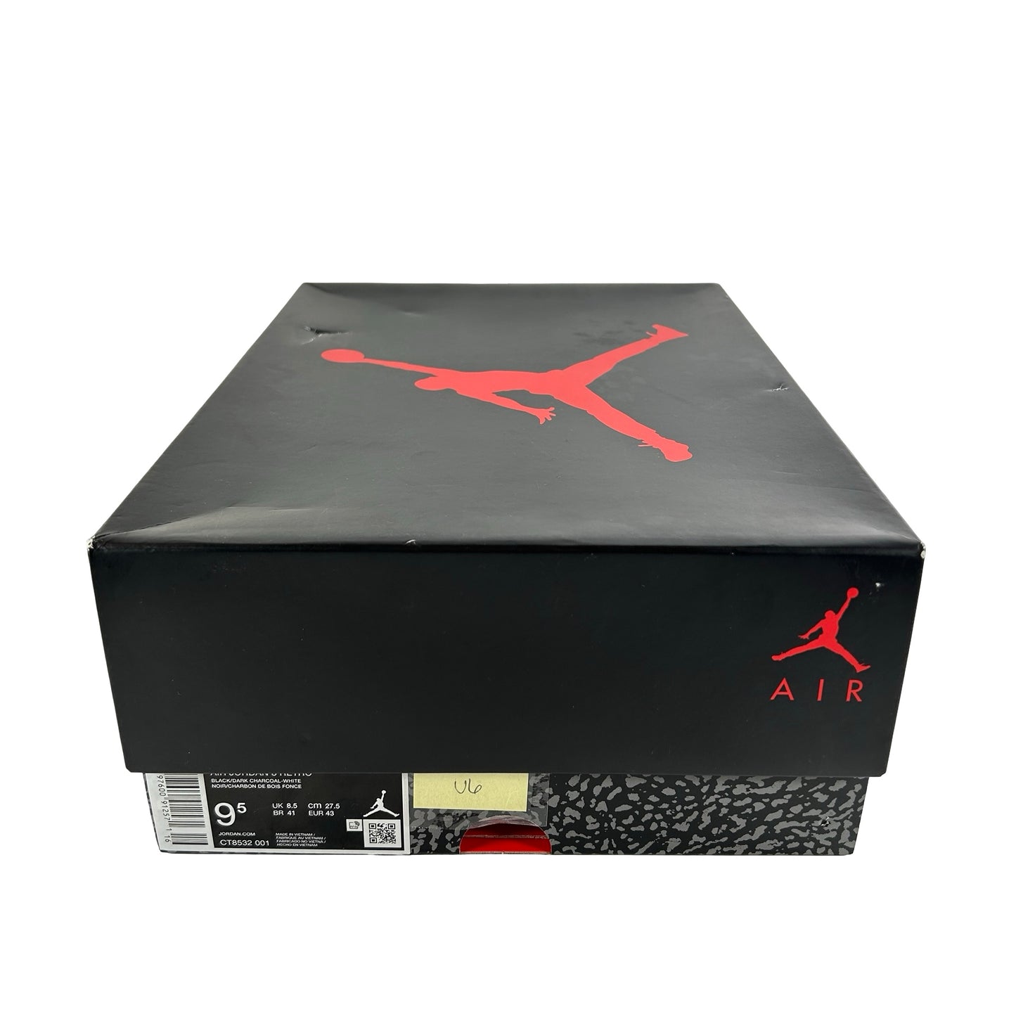 CT8532 001 Jordan 3 Retro Black Cat (2025) [USED] - 9.5 M (Used6)