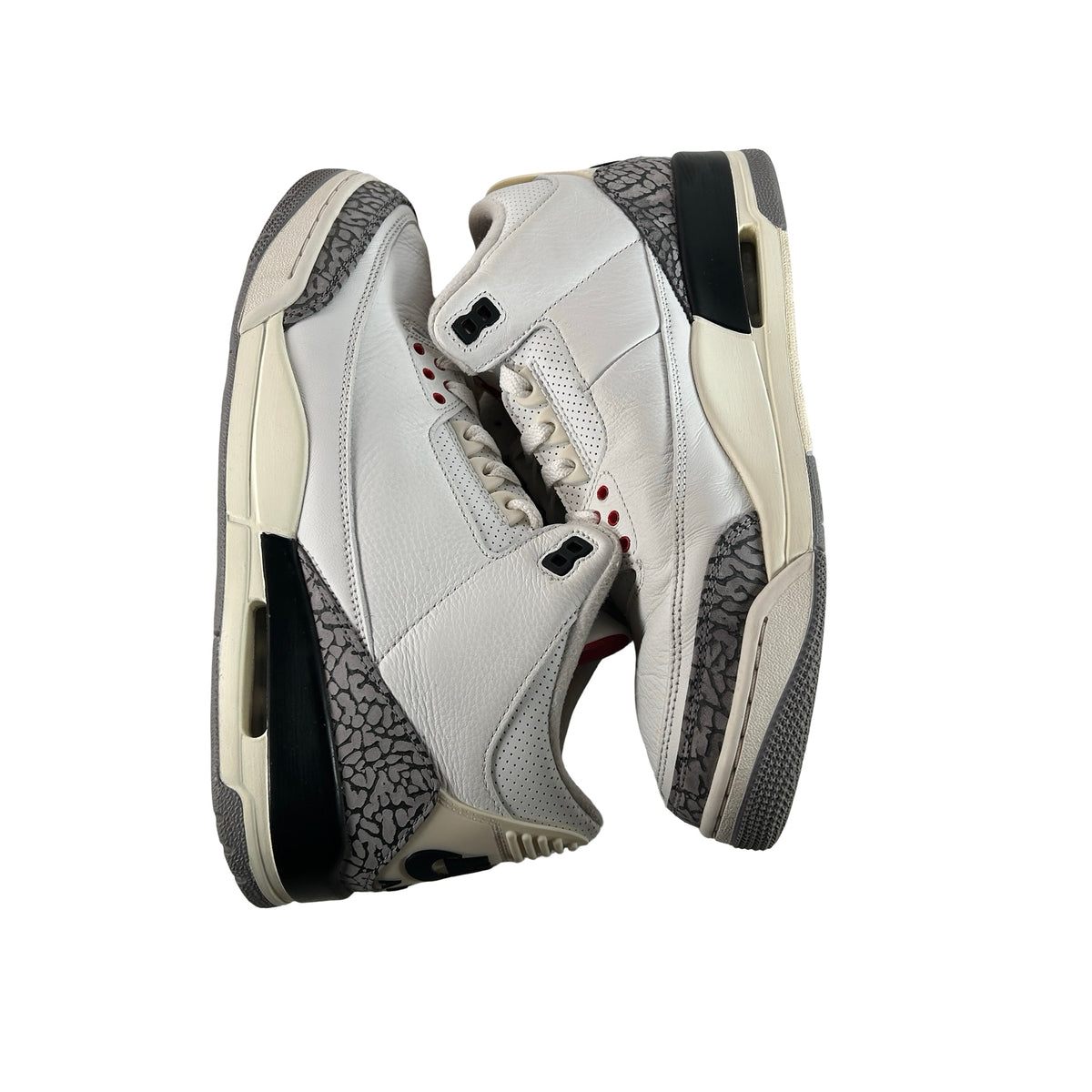 DN3707 100 Jordan 3 Retro White Cement Reimagined [USED] - 10.5 M (Used43)