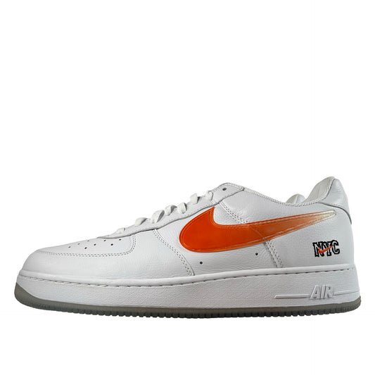 CZ7928 100 Nike Air Force 1 Low Kith Knicks Home [CONDITIONAL] - 15 M (Yellowing Soles) (Scratch Right Toe Box) (No Box)