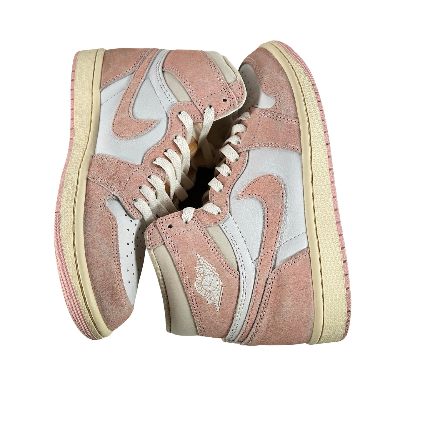FD2596 600 Jordan 1 Retro High OG Washed Pink [USED] - 8.5 W (REPLACE BOX)