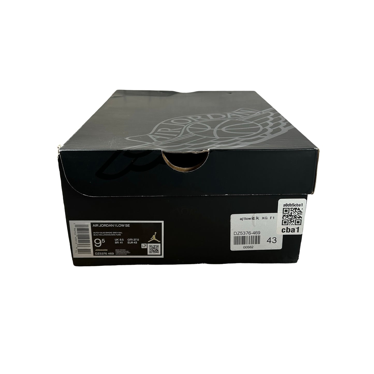 DZ5376 469 Air Jordan 1 Low Vintage UNC Grey [USED] - 9.5 M (Used)