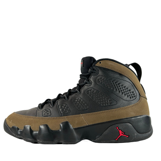 HV4794 030 Air Jordan 9 Retro Olive (2024) [USED] - 9.5 M (Used2)