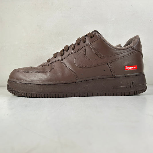 CU9225 200 Nike Air Force 1 Low Supreme Barroco Marrón