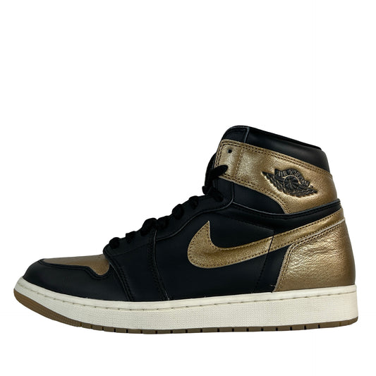 DZ5485 071 Jordan 1 Retro High OG Black Metallic Gold [USED] - 12.5 M (Used)