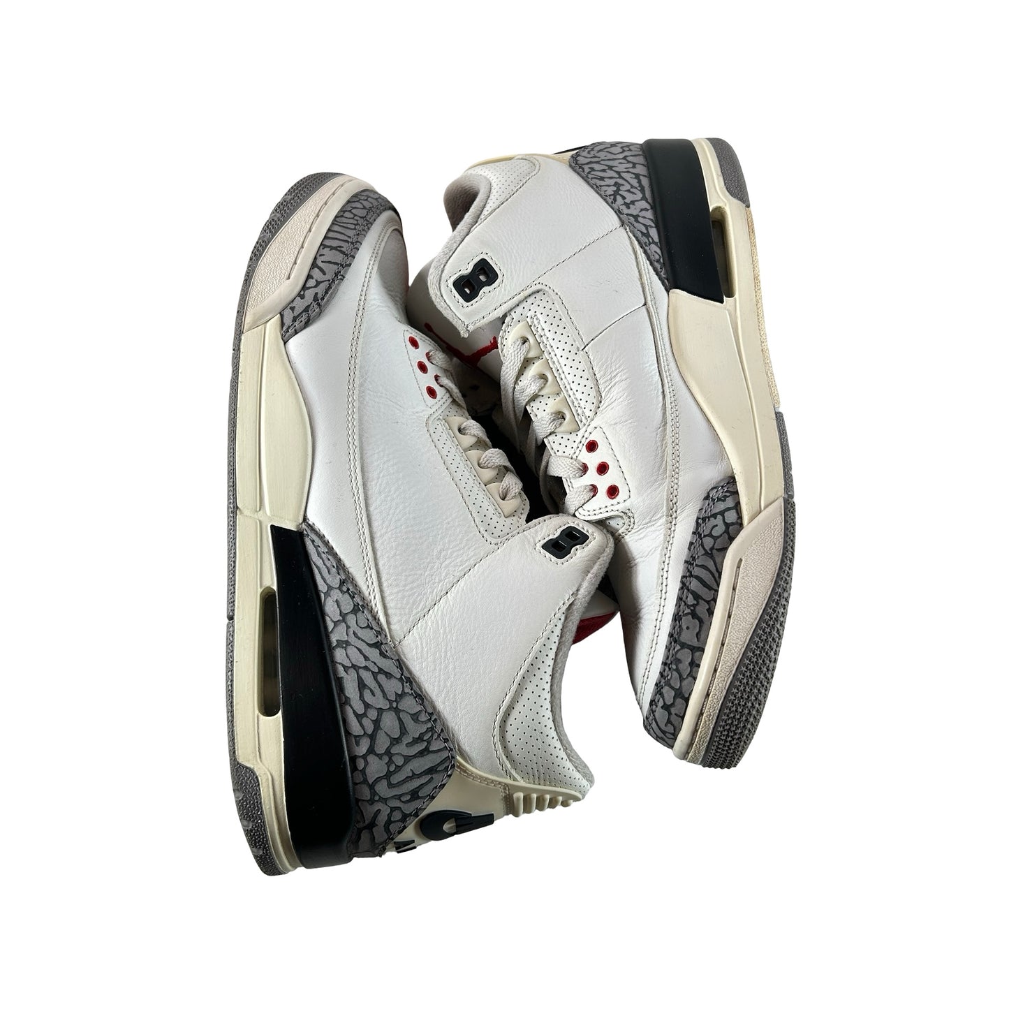 DN3707 100 Jordan 3 Retro White Cement Reimagined [USED] - 10.5 M (Used33)