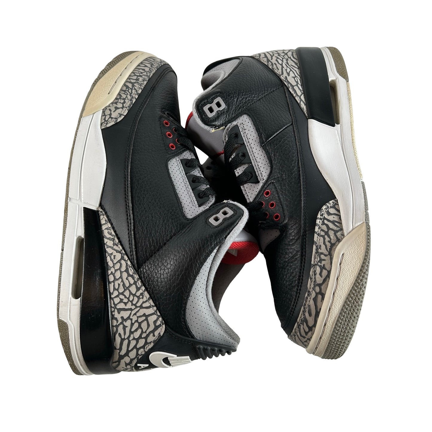 854262 001 Jordan 3 Black Cement 2018 [USED] - 10 M (Used9)