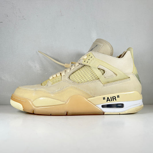 CV9388 100 Jordan 4 Off-White Sail [USED] - 10.5 W (Used2)