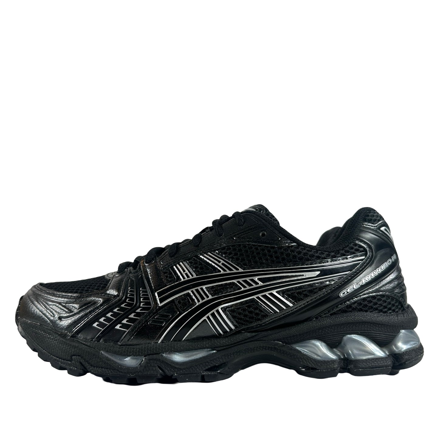 1201A019 006 ASICS Gel-Kayano 14 Black Pure Silver [USED] - 8 M (VNDS)