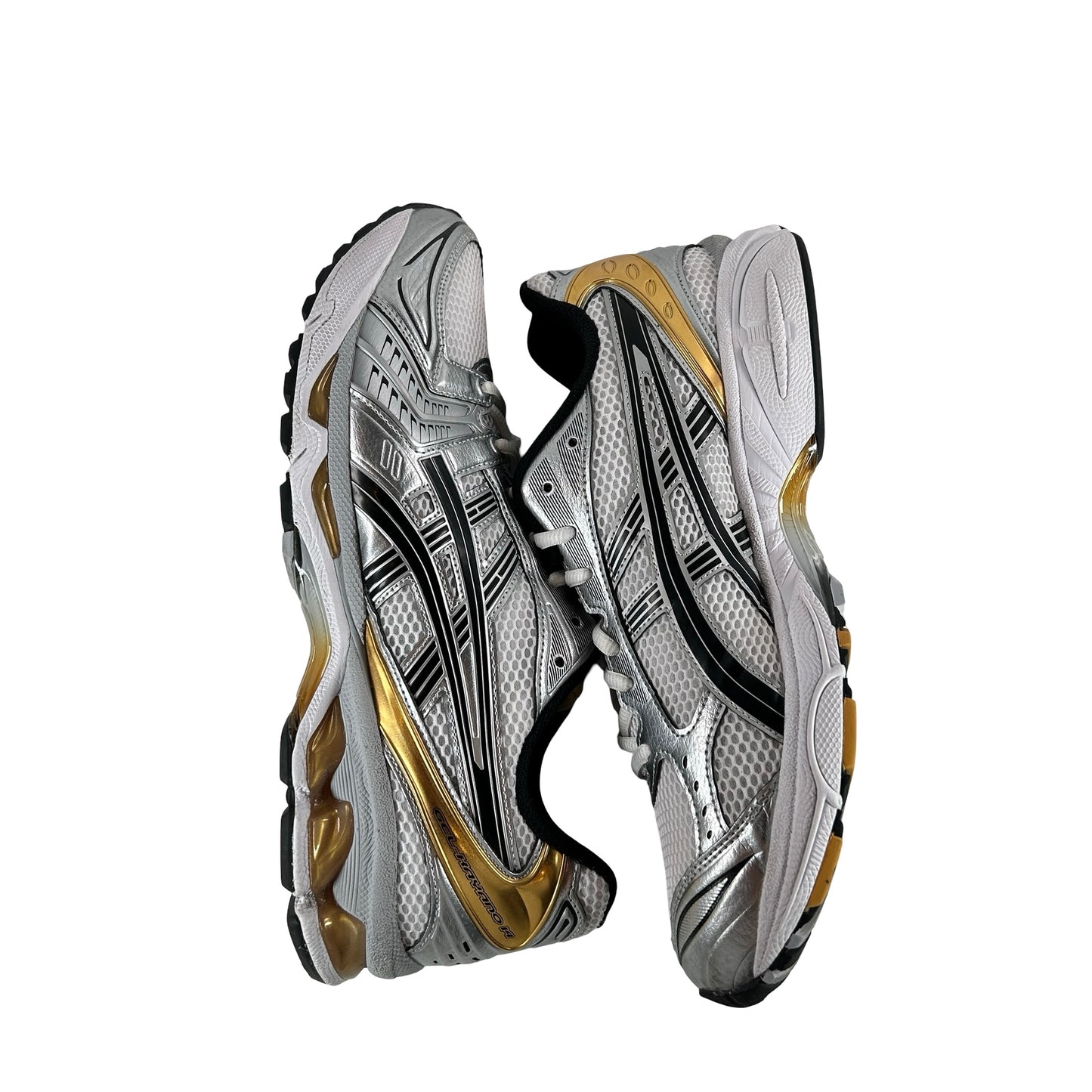 1201A019 102 ASICS Gel-Kayano 14 White Pure Gold [USED] - 11 M (Used) (No Box)