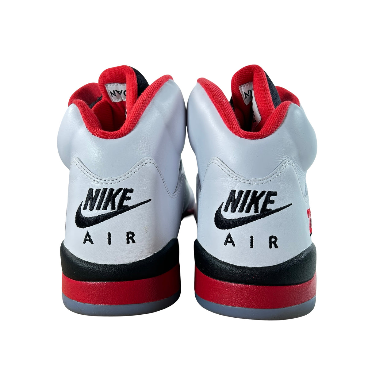 HQ7978 101 Jordan 5 Retro Fire Red Black Tongue (2025) [USED] - 12 M (Used8) (Missing Insole)