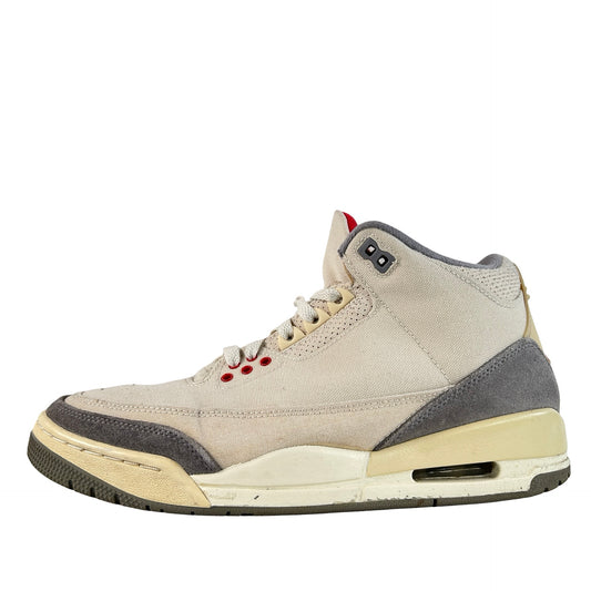 DH7139 100 Jordan 3 Retro Muslin [USED] - 8 M (Used) (No Box)
