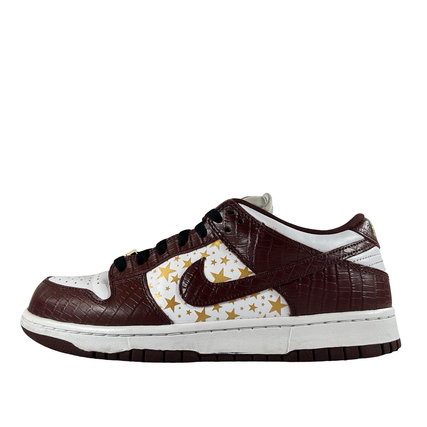 DH3228 103 Supreme Dunk SB Low Brown [USED] - 8 M (Used)