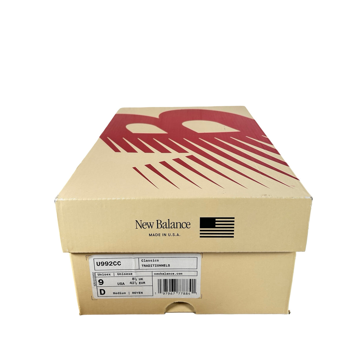 U992CC New Balance 992 MiUSA Sweet Caramel [USED] - 9 M (Used)