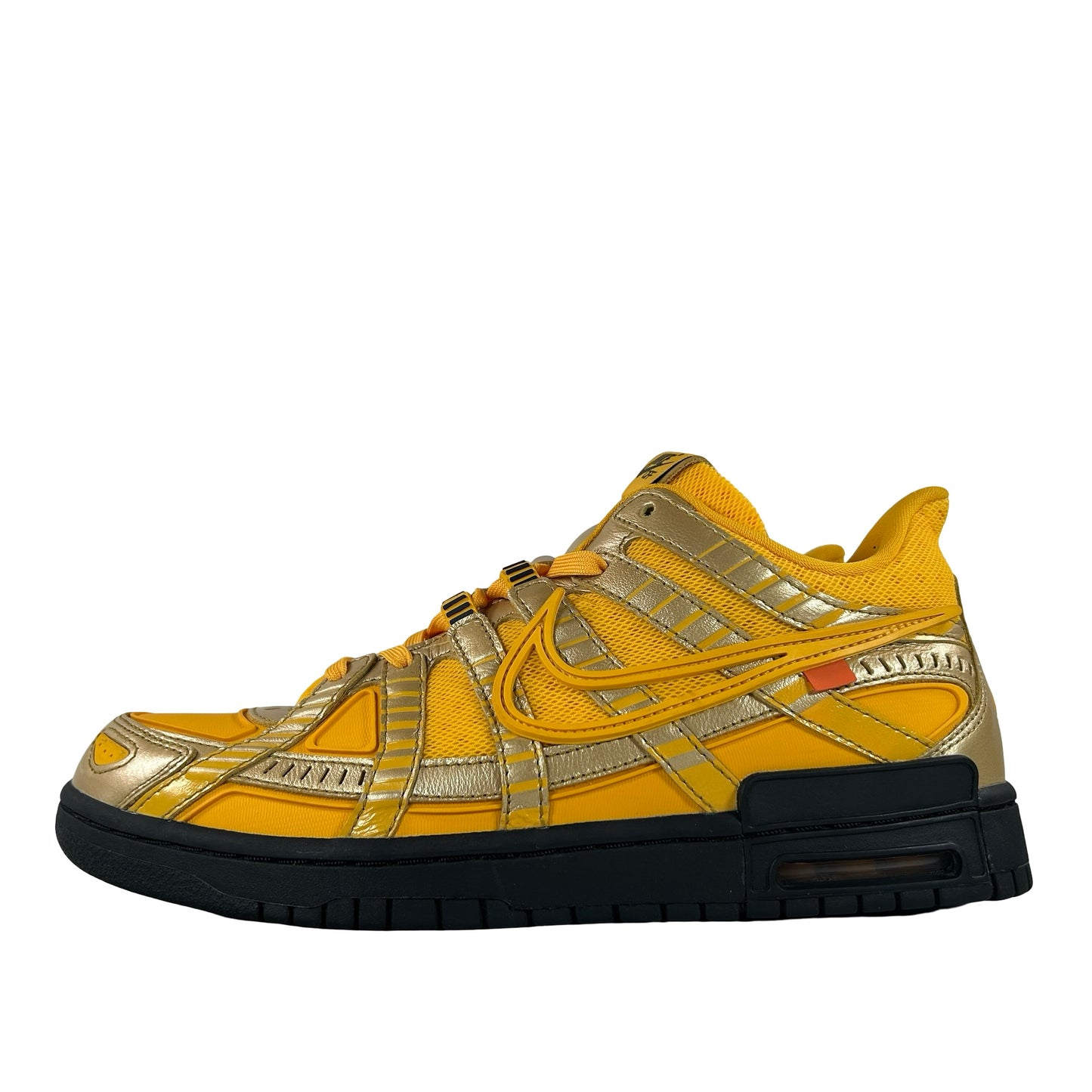 CU6015 700 Nike Air Rubber Dunk Off-White University Gold [USED] - 11 M (Used)