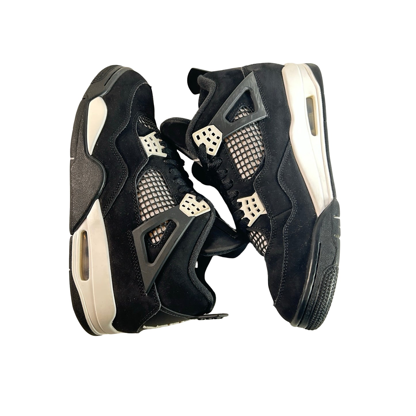FQ8138 001 Jordan 4 Retro White Thunder [USED] - 8.5 M (Used) (No Box)