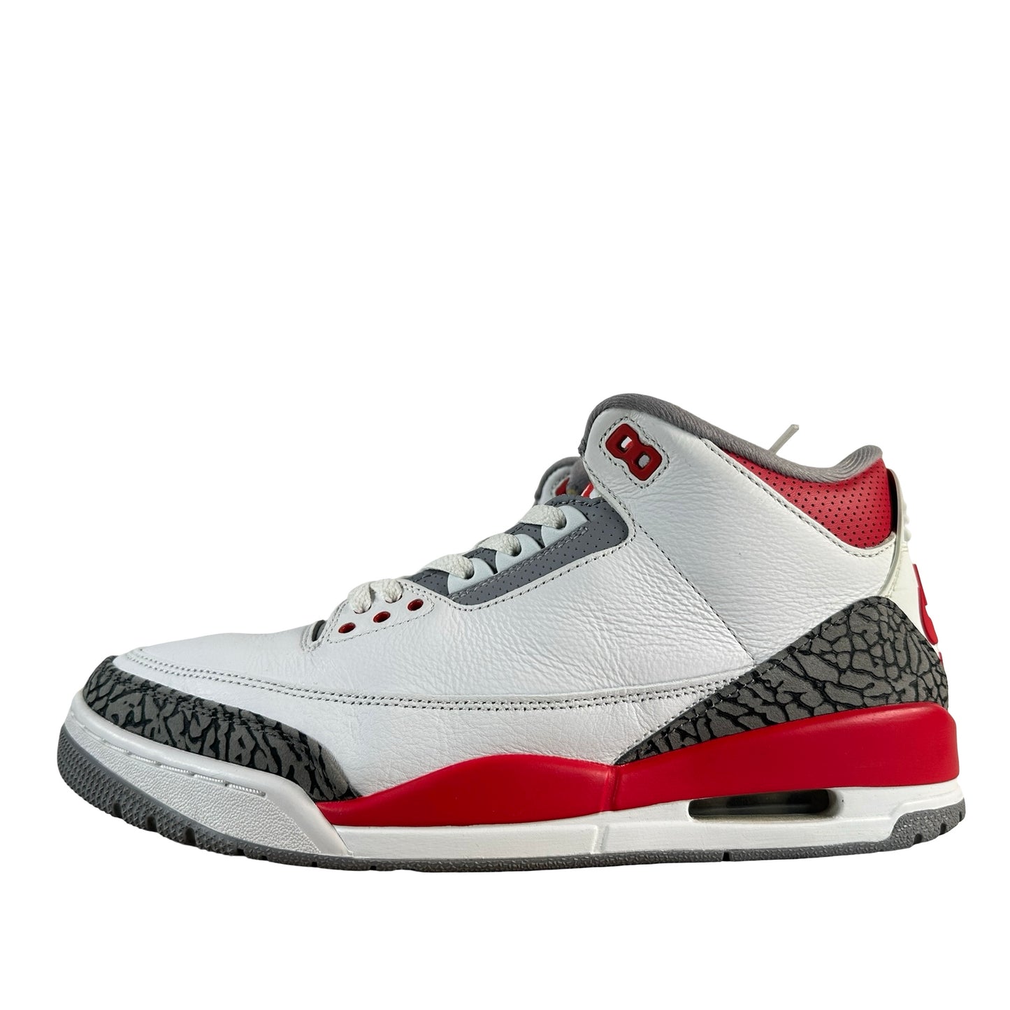 DN3707 160 Jordan 3 Retro Fire Red (2022) [USED] - 10.5 M (Used9)