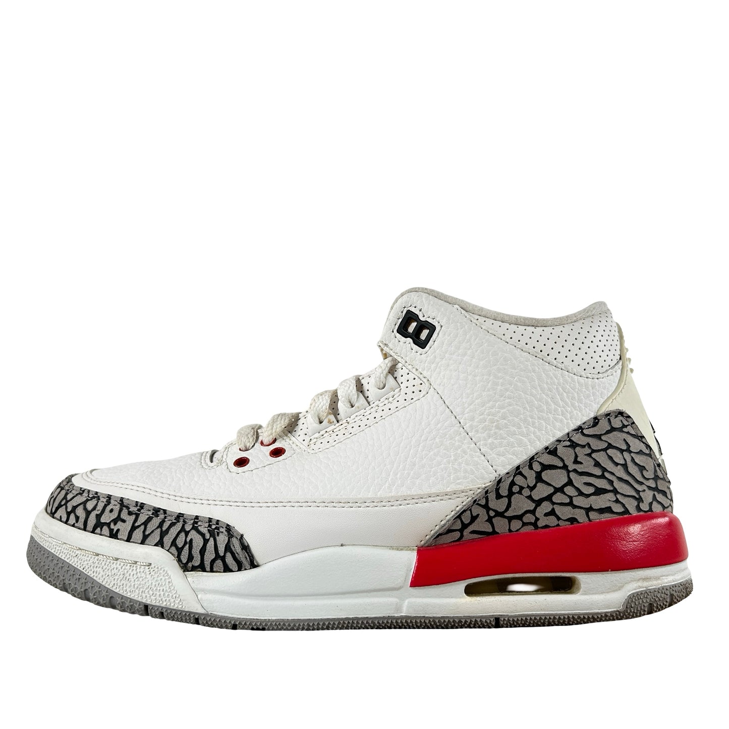 398614 116 Jordan 3 Retro Hall of Fame (GS) [USED] - 6 Y (Used) (No Box)