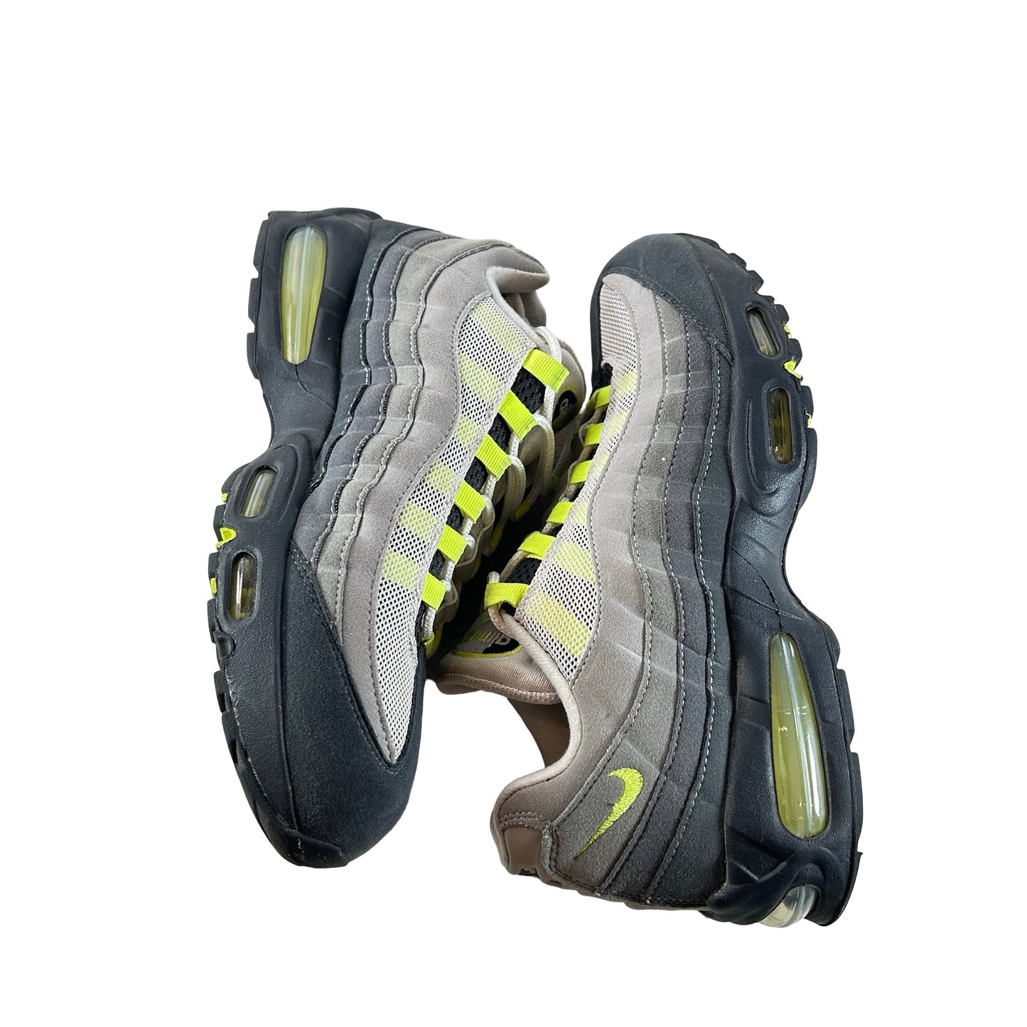 HM4740 001 Nike Air Max 95 OG Big Bubble Neon (2025) [USED] - 10 M (Used) (No Box)