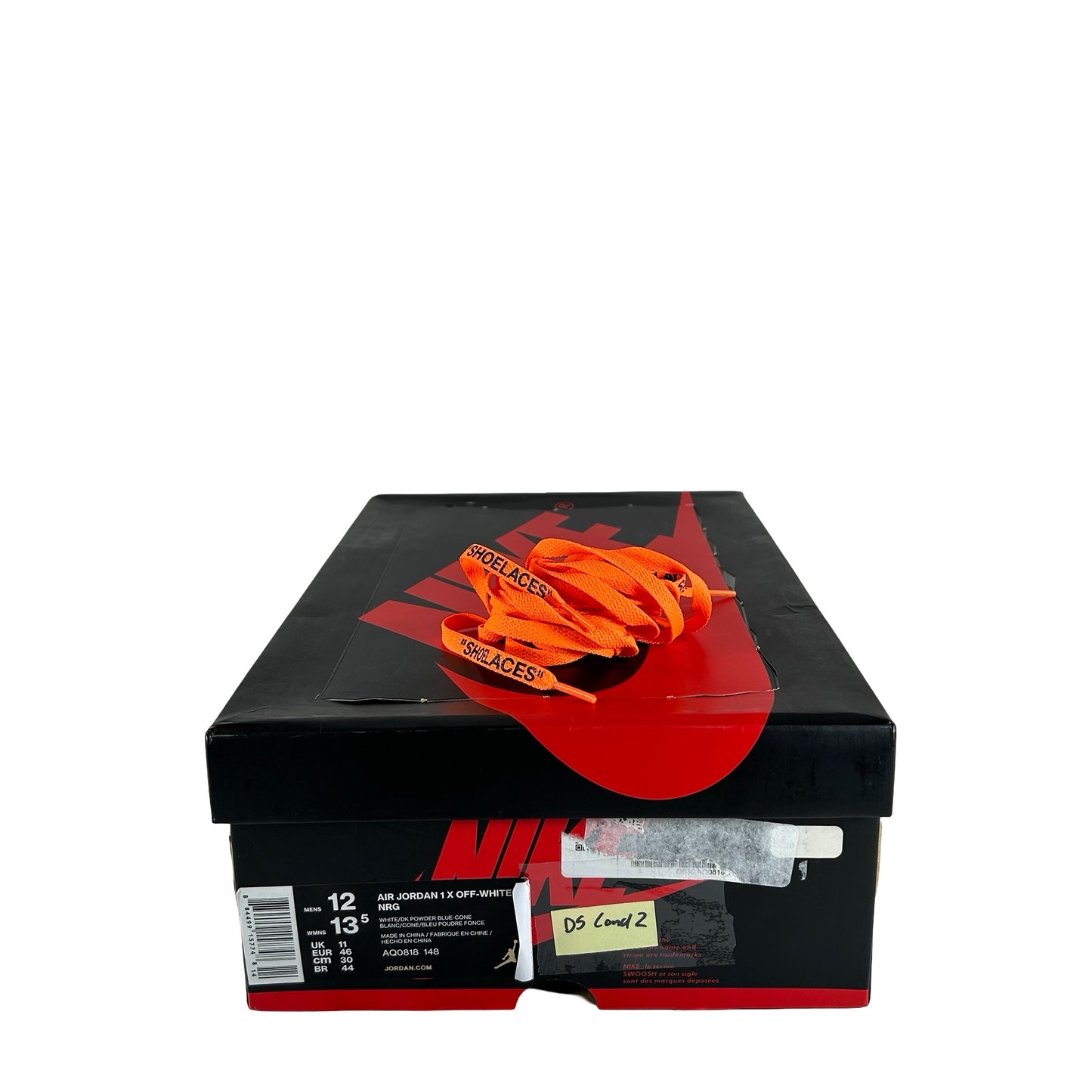 AQ0818 148 Jordan 1 Retro Alto Blanco roto UNC