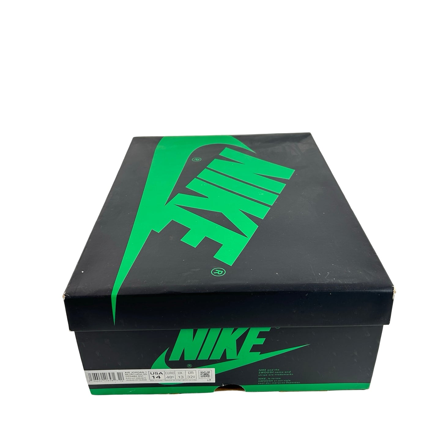 DZ5485 031 Jordan 1 Retro High OG Lucky Green [USED] - 14 M (Used)