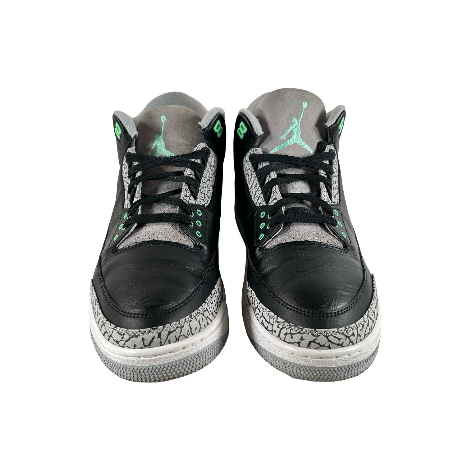 CT8532 031 Jordan 3 Retro Green Glow [USED] - 14 M (Used)