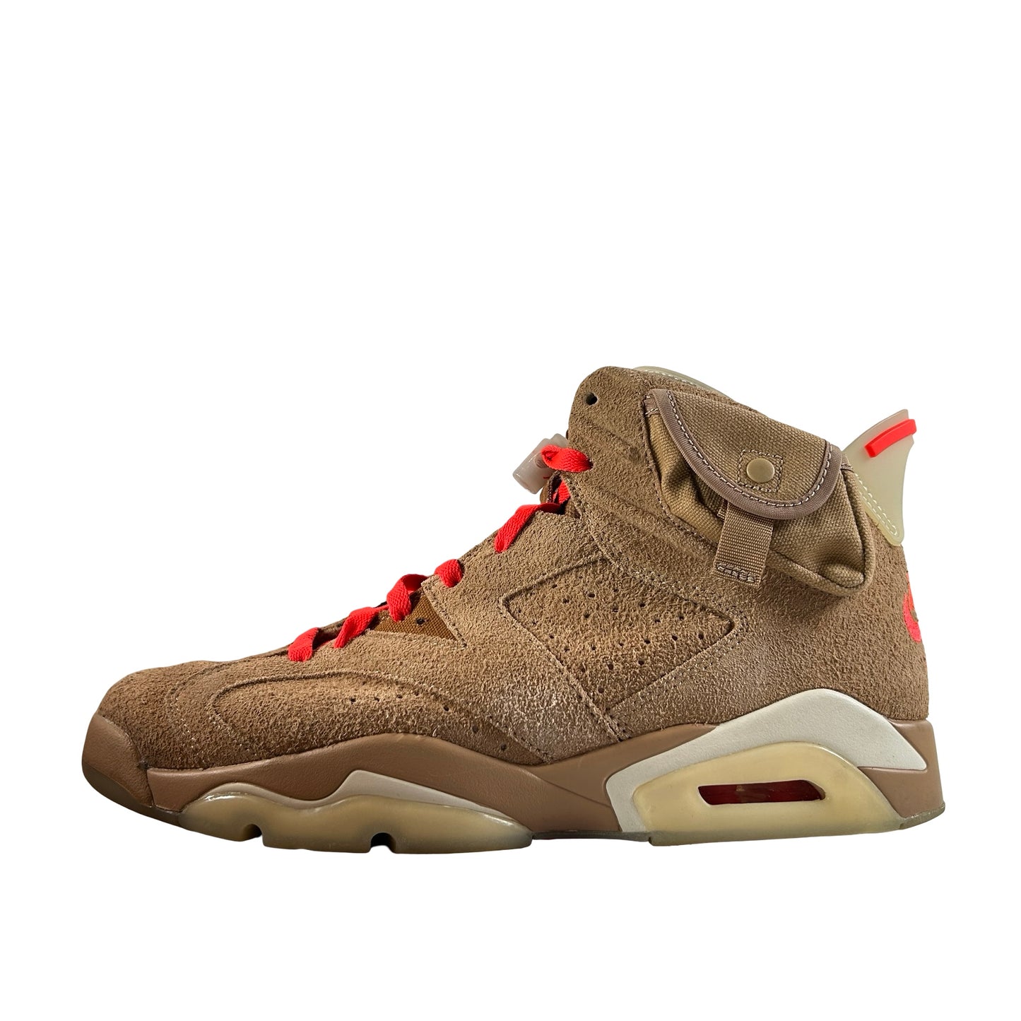 DH0690 200 Jordan 6 Retro Travis Scott British Khaki [USED] - 10 M (Used4)