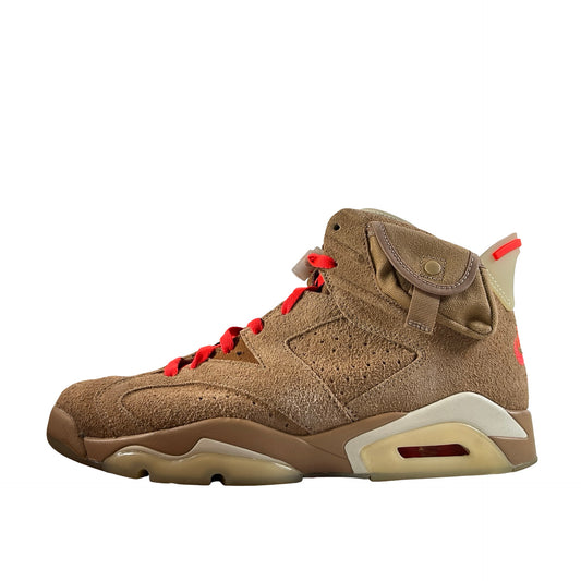 DH0690 200 Jordan 6 Retro Travis Scott British Khaki [USED] - 10 M (Used4)