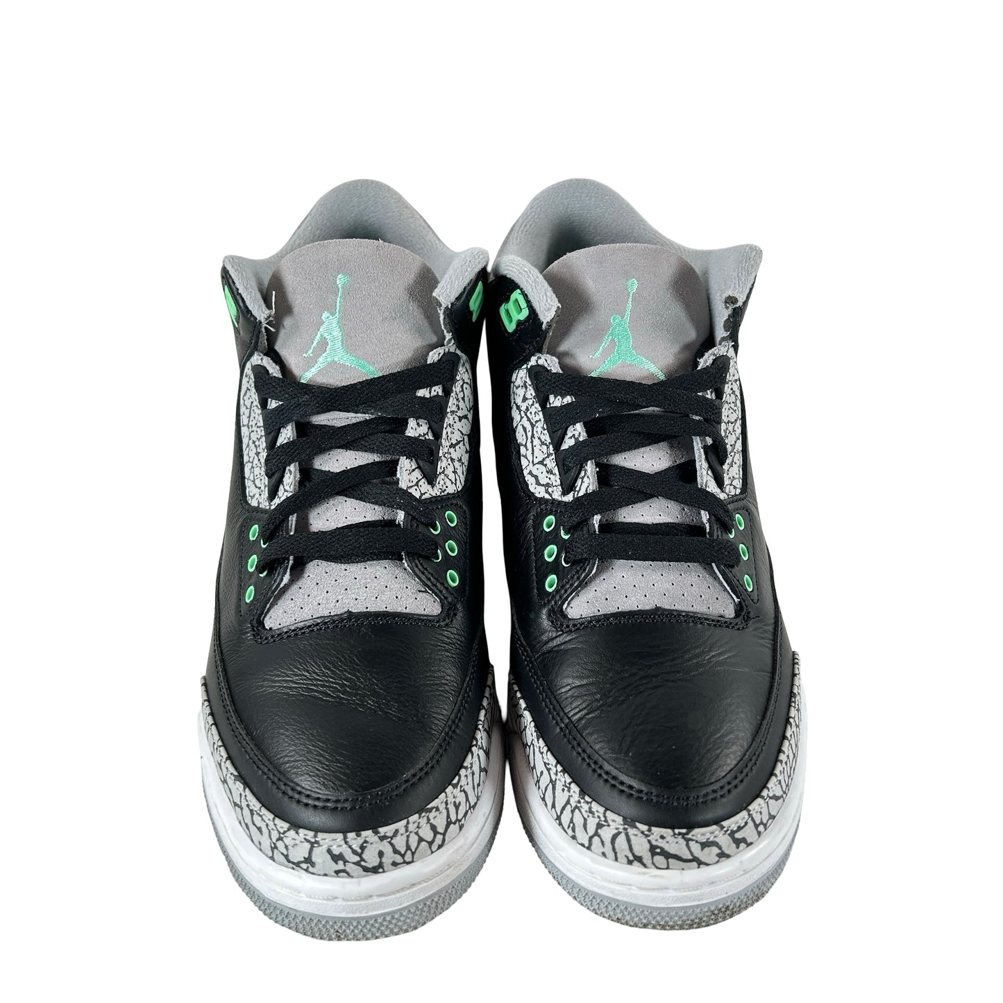 CT8532 031 Jordan 3 Retro Green Glow [USED] - 9.5 M (Used)
