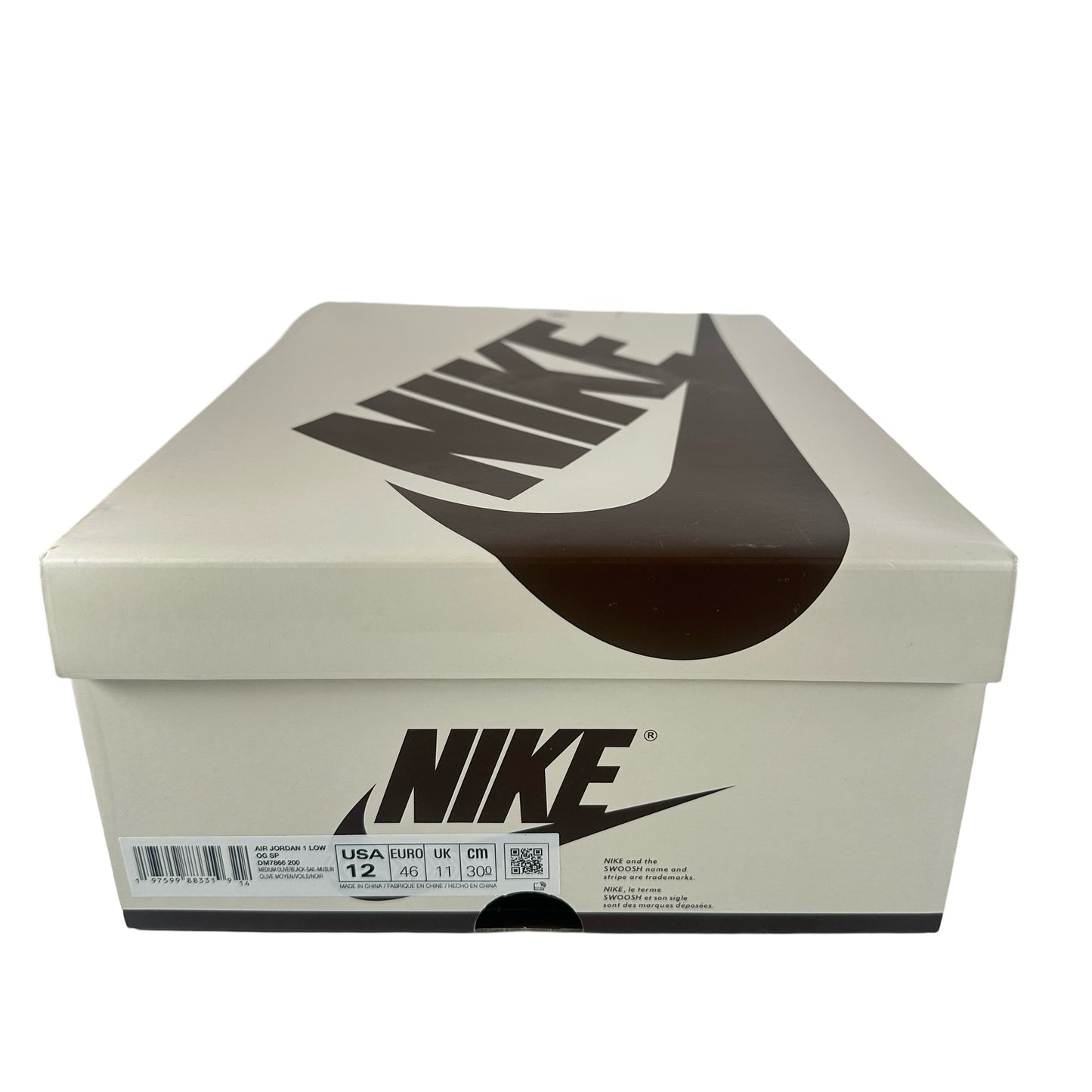 DM7866 200 Jordan 1 Retro Low OG SP Travis Scott Medium Olive [USED] - 12 M (Used)