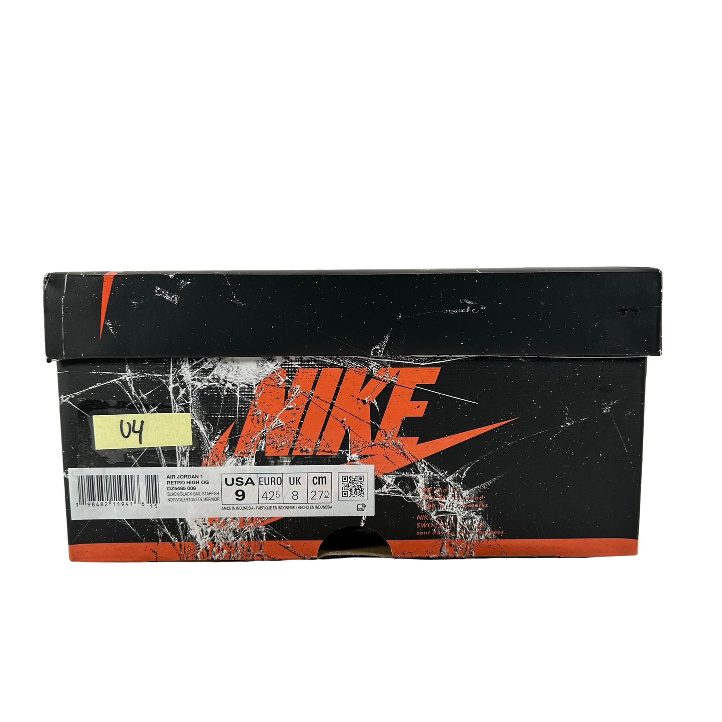 DZ5485 008 Jordan 1 Retro High OG Shattered Backboard (2025) [USED] - 9 M (Used4)