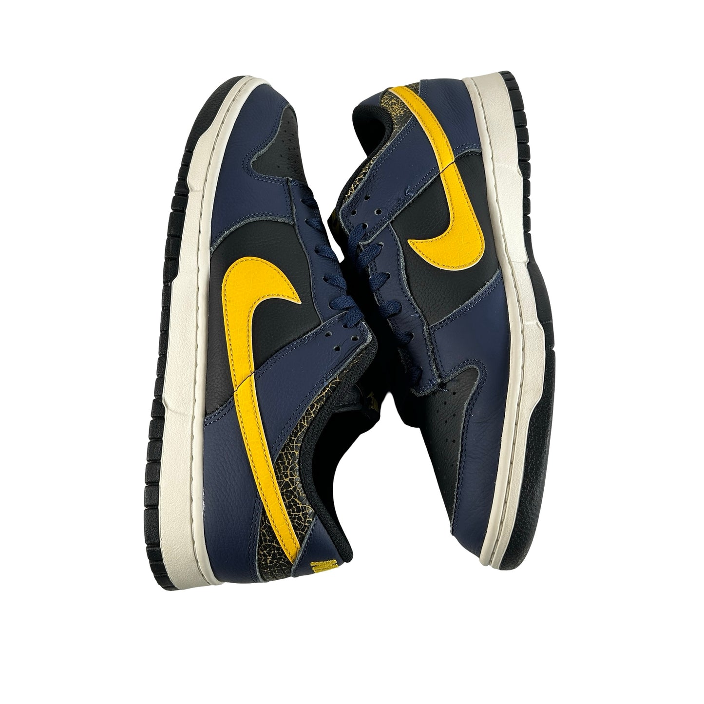 FZ4014 010 Nike Dunk Low Vintage Michigan [USED] - 13 M (Used)