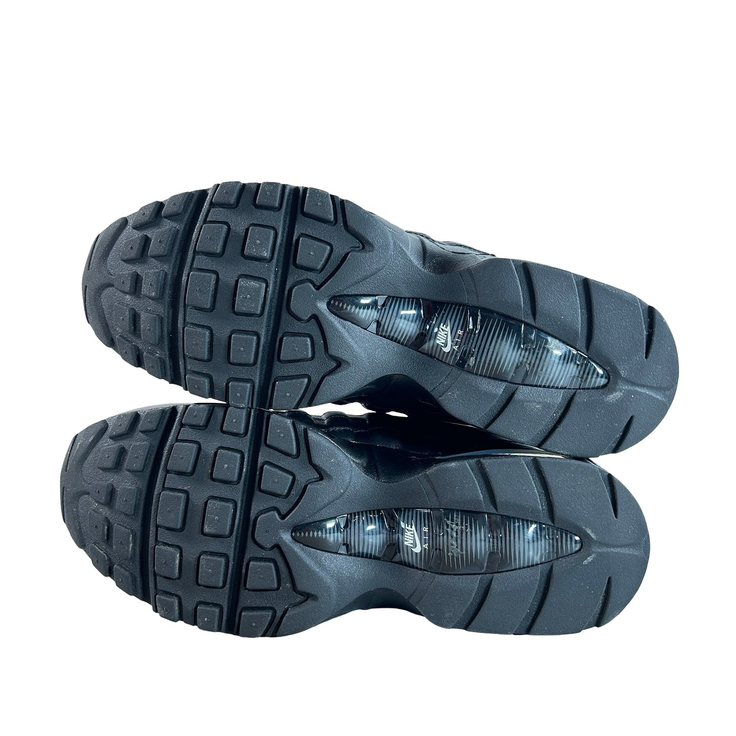 IM0696 001 Nike Air Max 95 QS Big Bubble Black Leather [USED] - 9.5 M (Used)