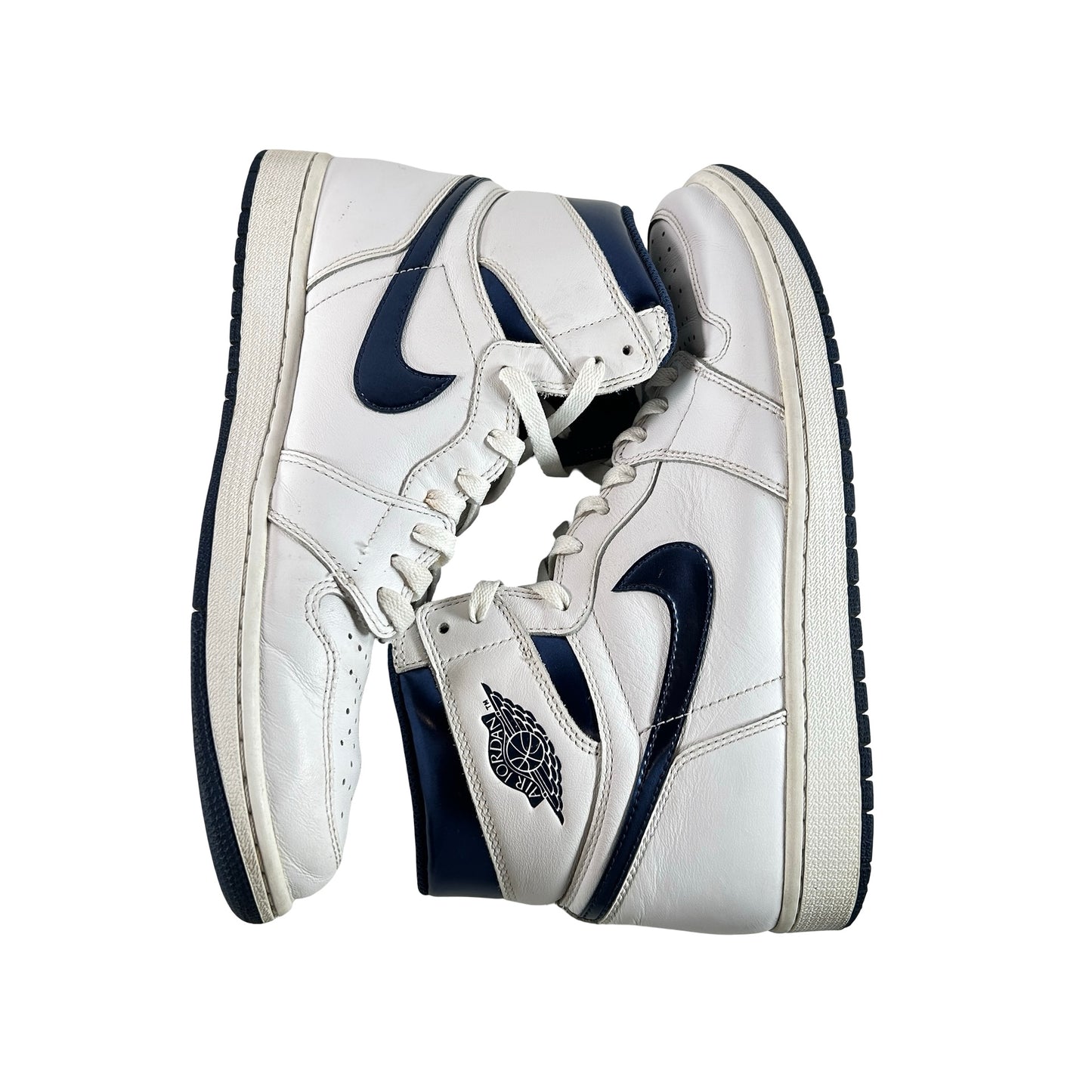 555088 106 Air Jordan 1 Retro High OG Metallic Navy 2016 [USED] - 11.5 (Used)