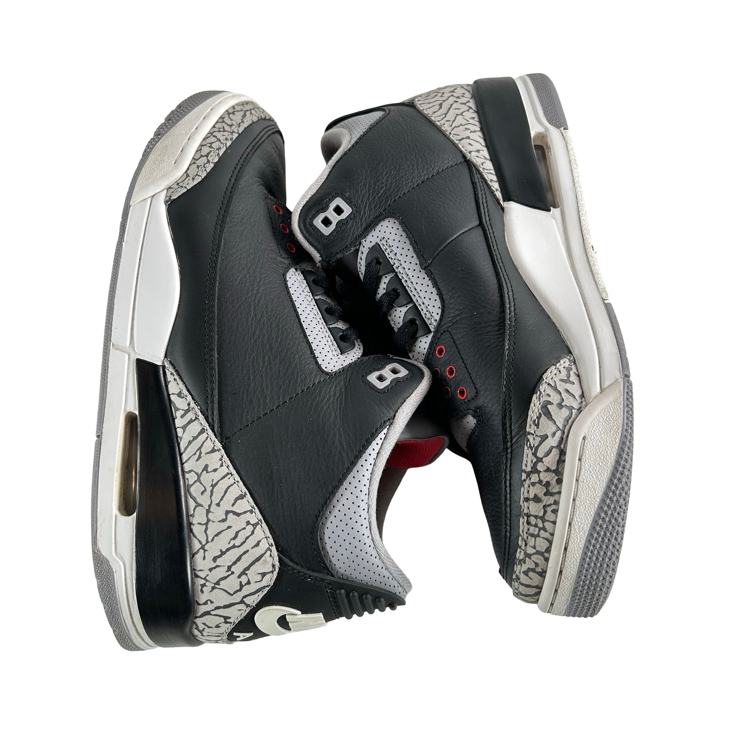 DN3707 010 Jordan 3 Retro Black Cement Reimagined (2024) [USED] - 10 M (Used7)