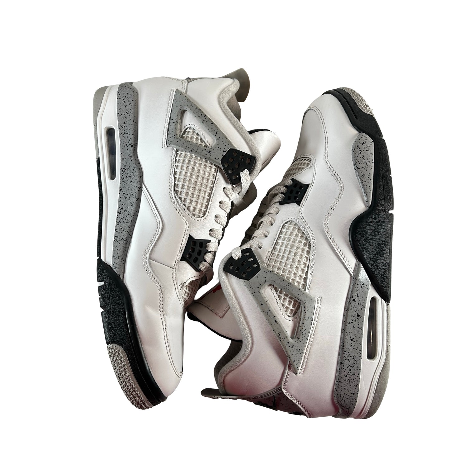 FV5029 100 Jordan 4 Retro White Cement (2025) [USED] - 12 M (Used10)