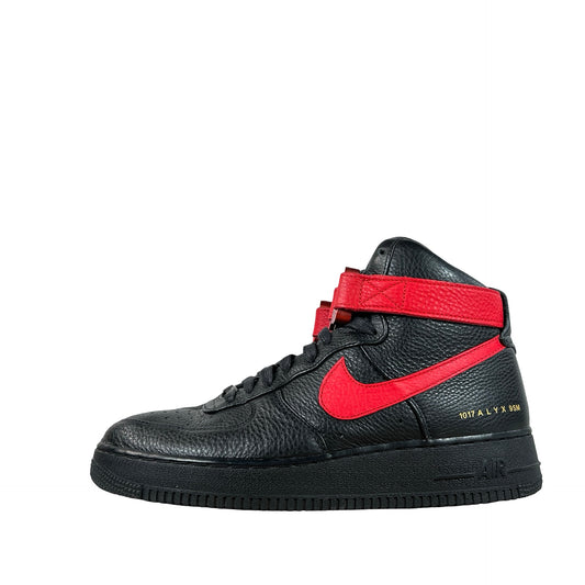 CQ4018 004 Nike Air Force 1 High 1017 ALYX 9SM Black Red [USED] - 10 M (Used) (No Box)