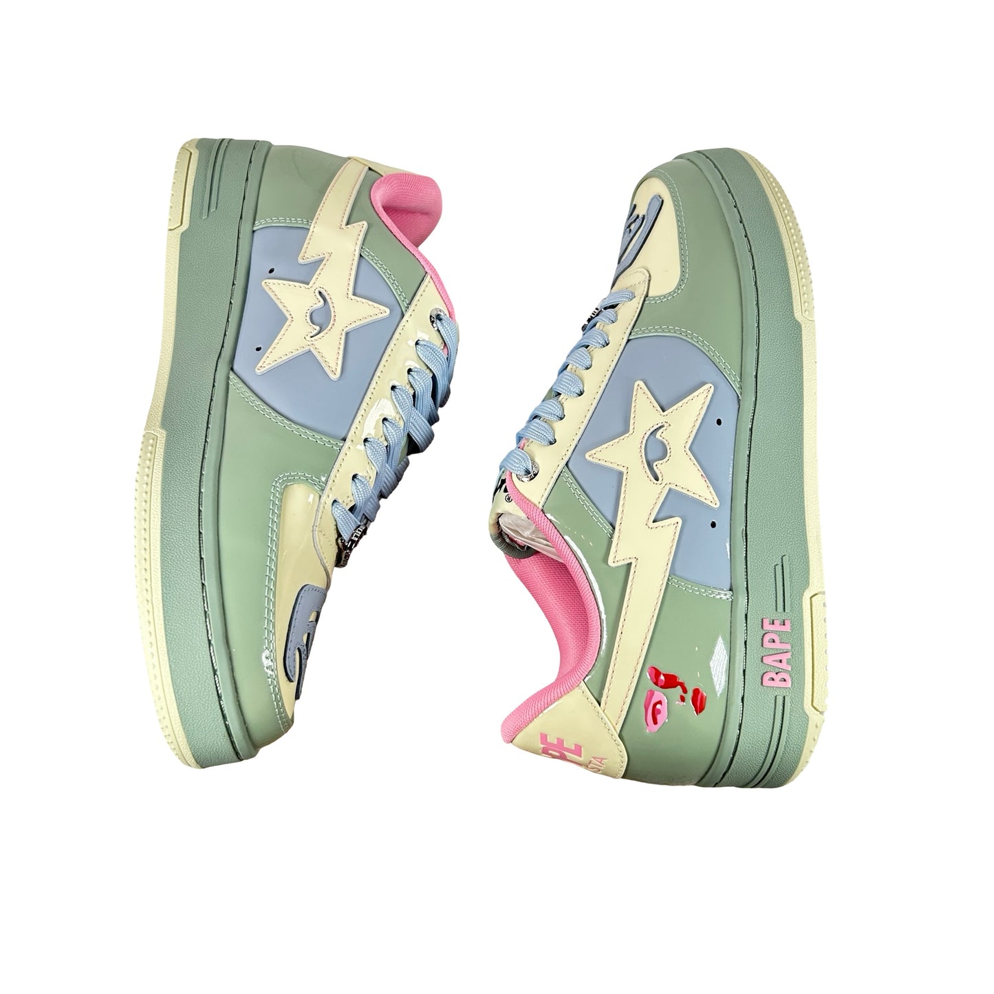 001FWL231912 MUL A Bathing Ape Bape Sta KidSuper Green