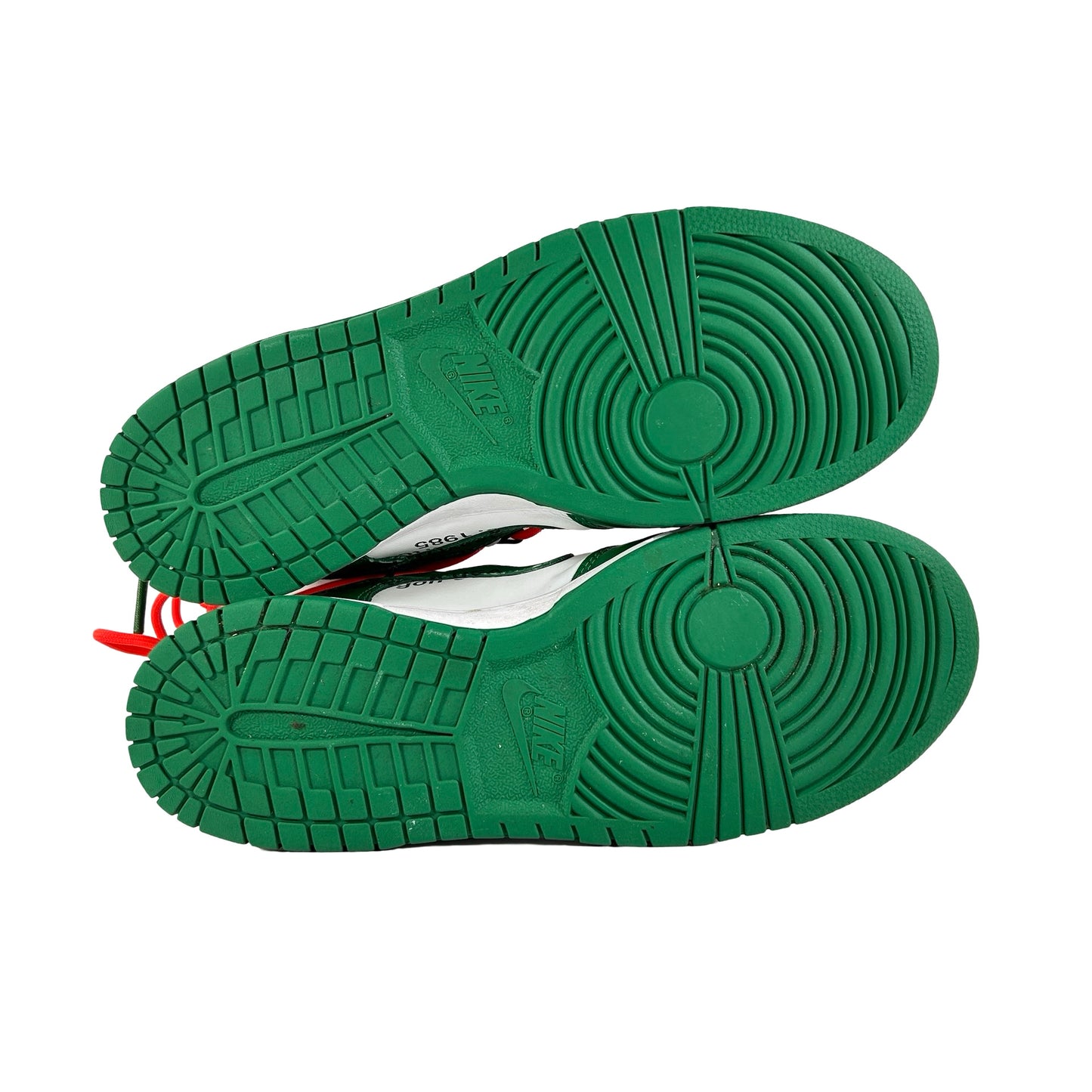 CT0856 100 Nike Dunk Low Blanco roto Verde