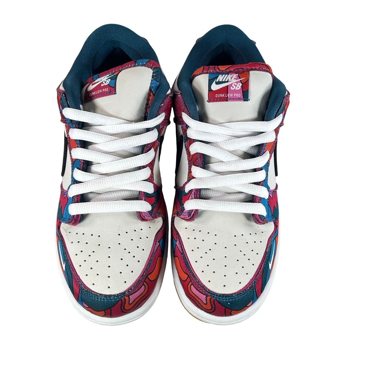 DH7695 600 Nike SB Dunk Low Pro Parra Abstract Art (2021) [USED] - 8.5 M (Used)
