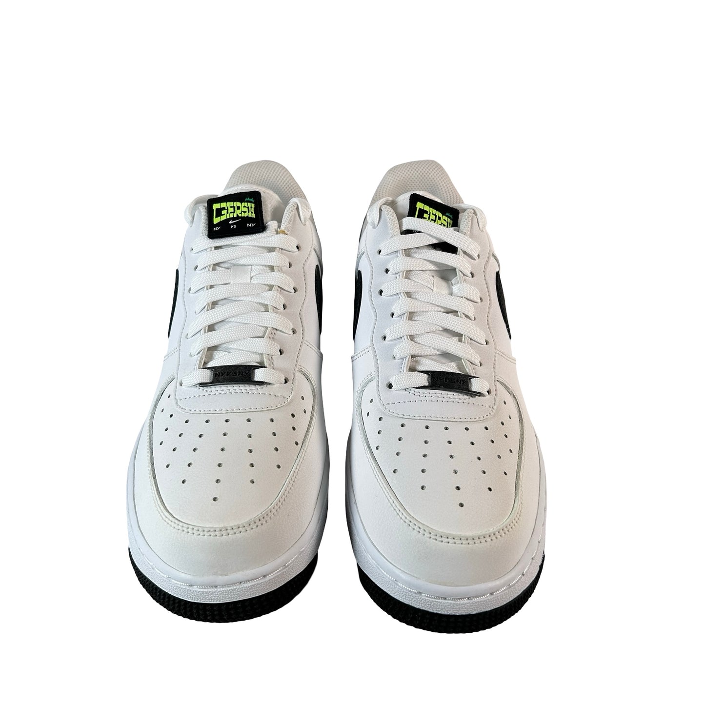 CW7297 100 Nike Air Force 1 Low NY vs. NY White Black (2020) [CONDITIONAL] - 9.5 M (Yellowing)