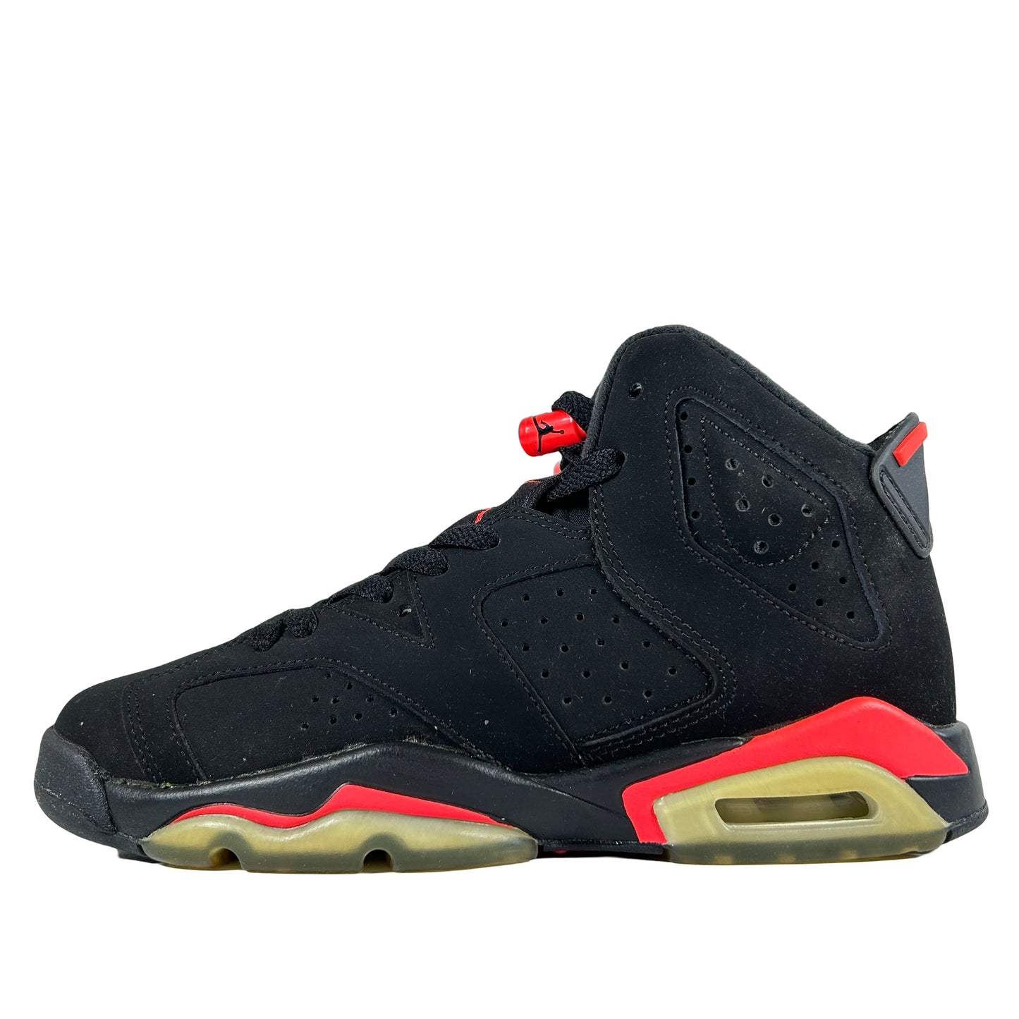 384665 023 Jordan 6 Retro Infrared Black (2014) (GS) [USED] - 5.5 Y (Used)