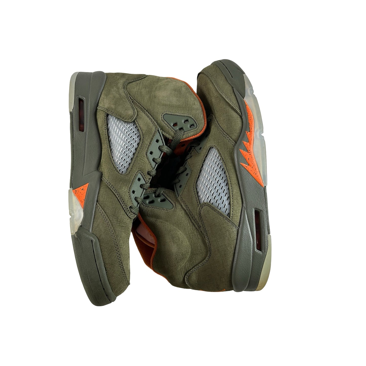 DD0587 308 Jordan 5 Retro Olive (2024) [USED] - 10 M (Used) (No Box)
