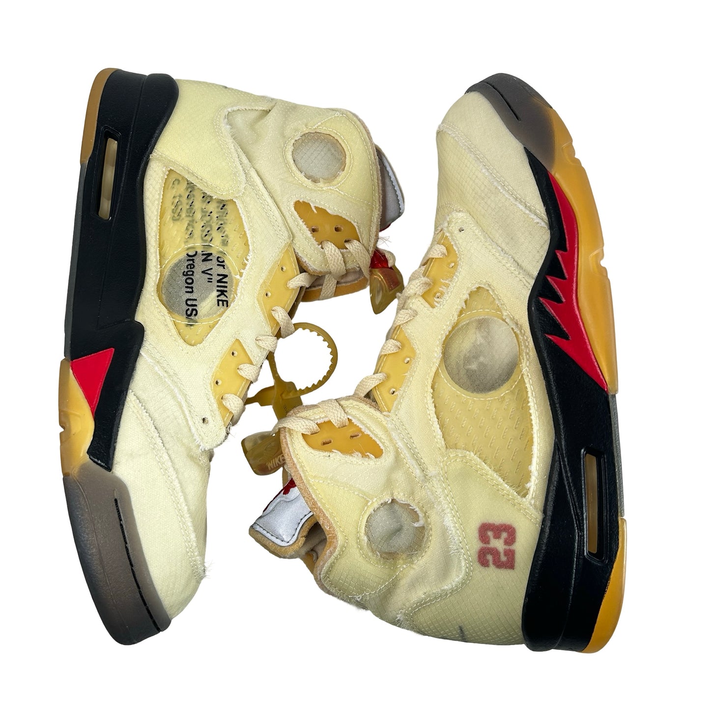 DH8565 100 Jordan 5 Off-Blanco Vela