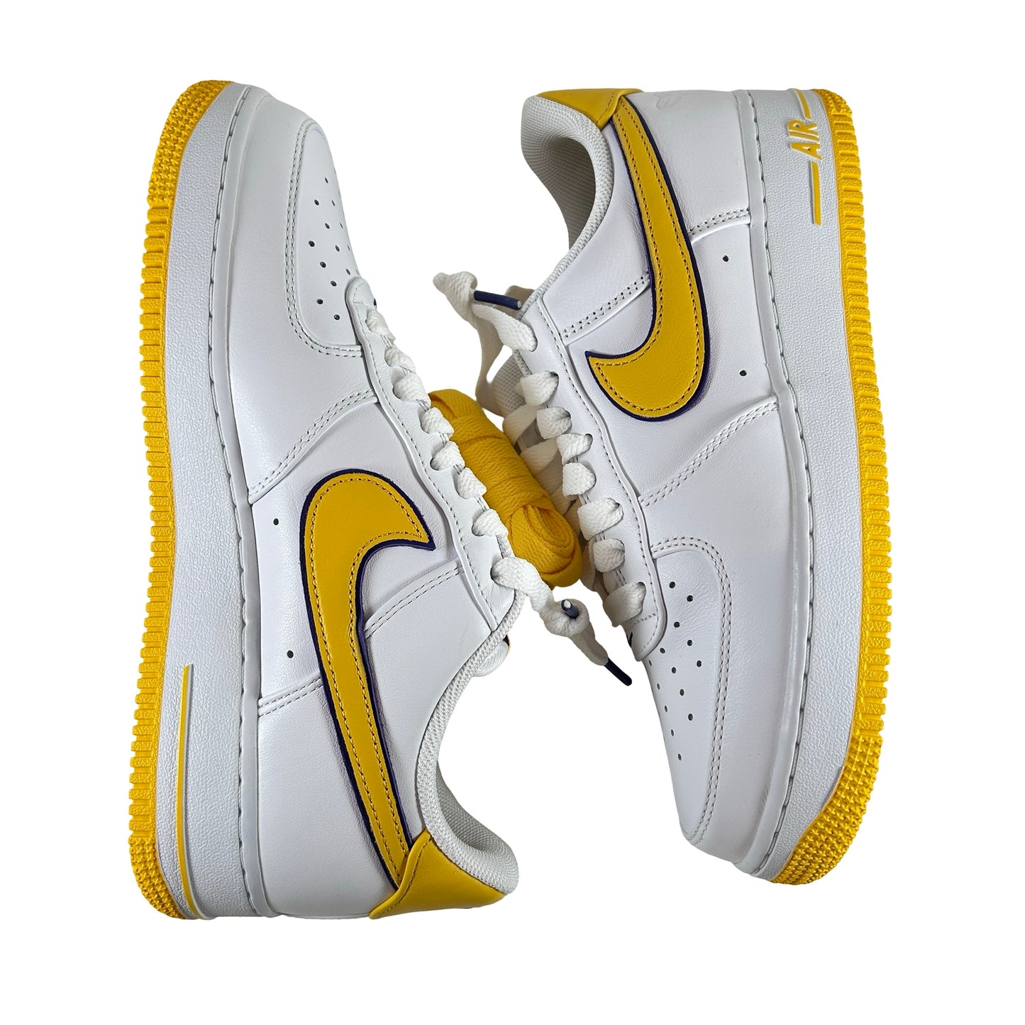 FZ1151 100 Nike Air Force 1 Low Retro QS Kobe Bryant Lakers Home [CONDITIONAL] - 8.5 M (Small Mark On Left Sole)