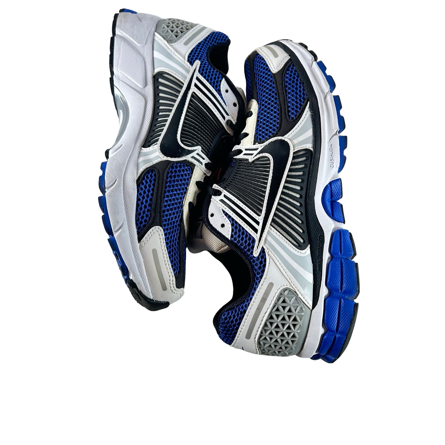 CI1694 100 Nike Zoom Vomero 5 White Racer Blue Black [USED] - 8.5 M (Used) (No Box)