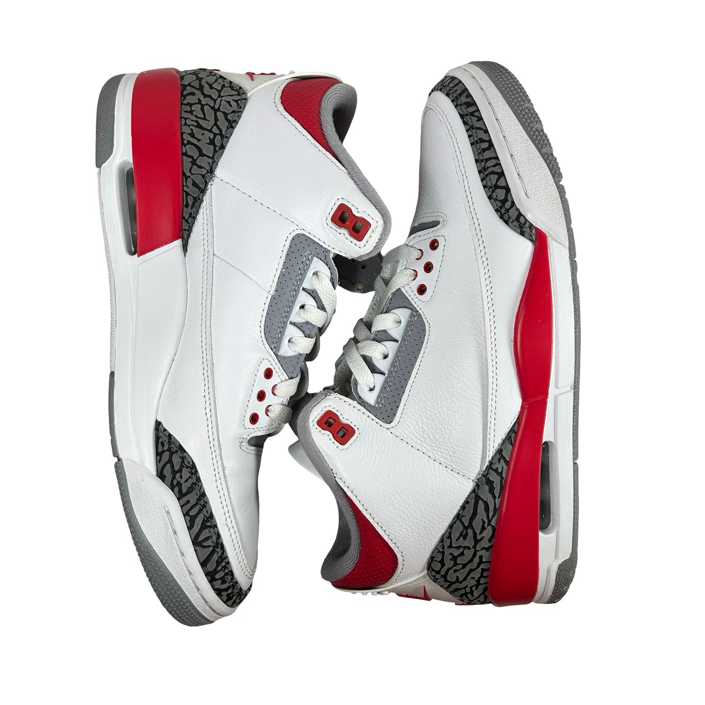 DN3707 160 Jordan 3 Retro Fire Red (2022) [USED] - 9 M (Used4)