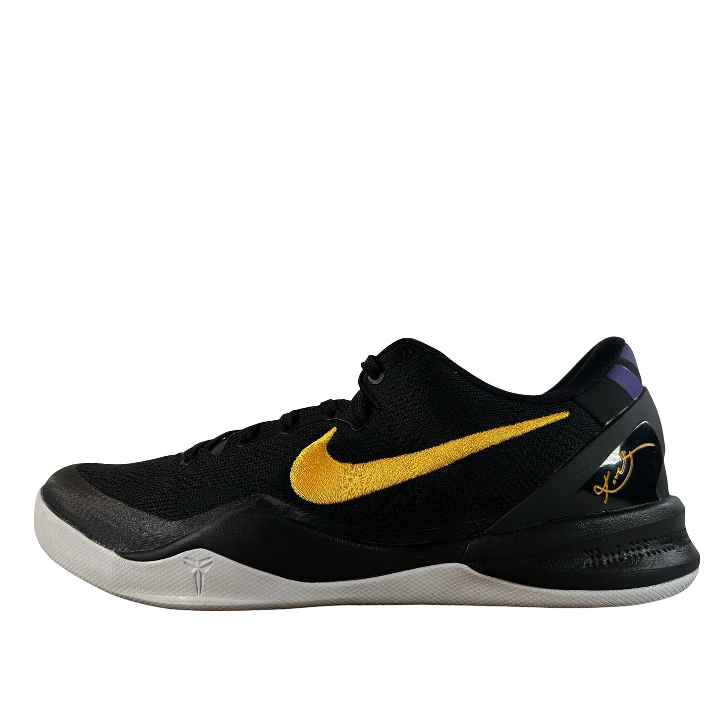 HF9550 001 Nike Kobe 8 Protro Lakers Away [USED] - 11 M (Used) (No Box)