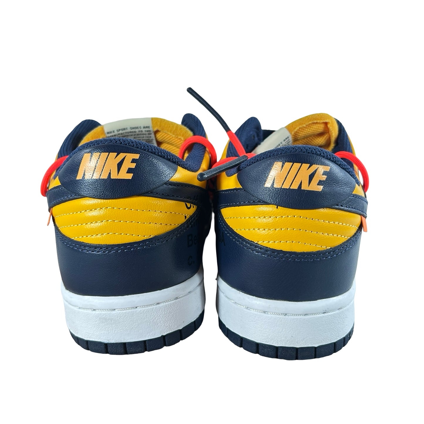 CT0856 700 Dunk Low Off-White University Gold [USED] - 9.5 M (Used)